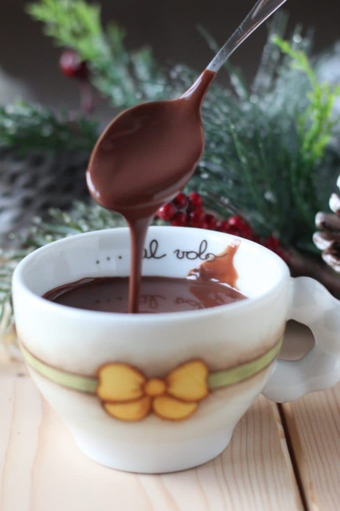 thick hot chocolate Bimby