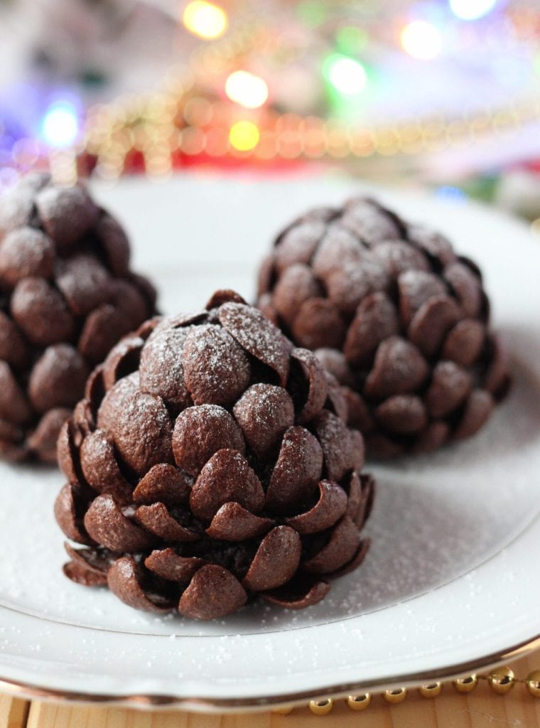 chocolate pinecones