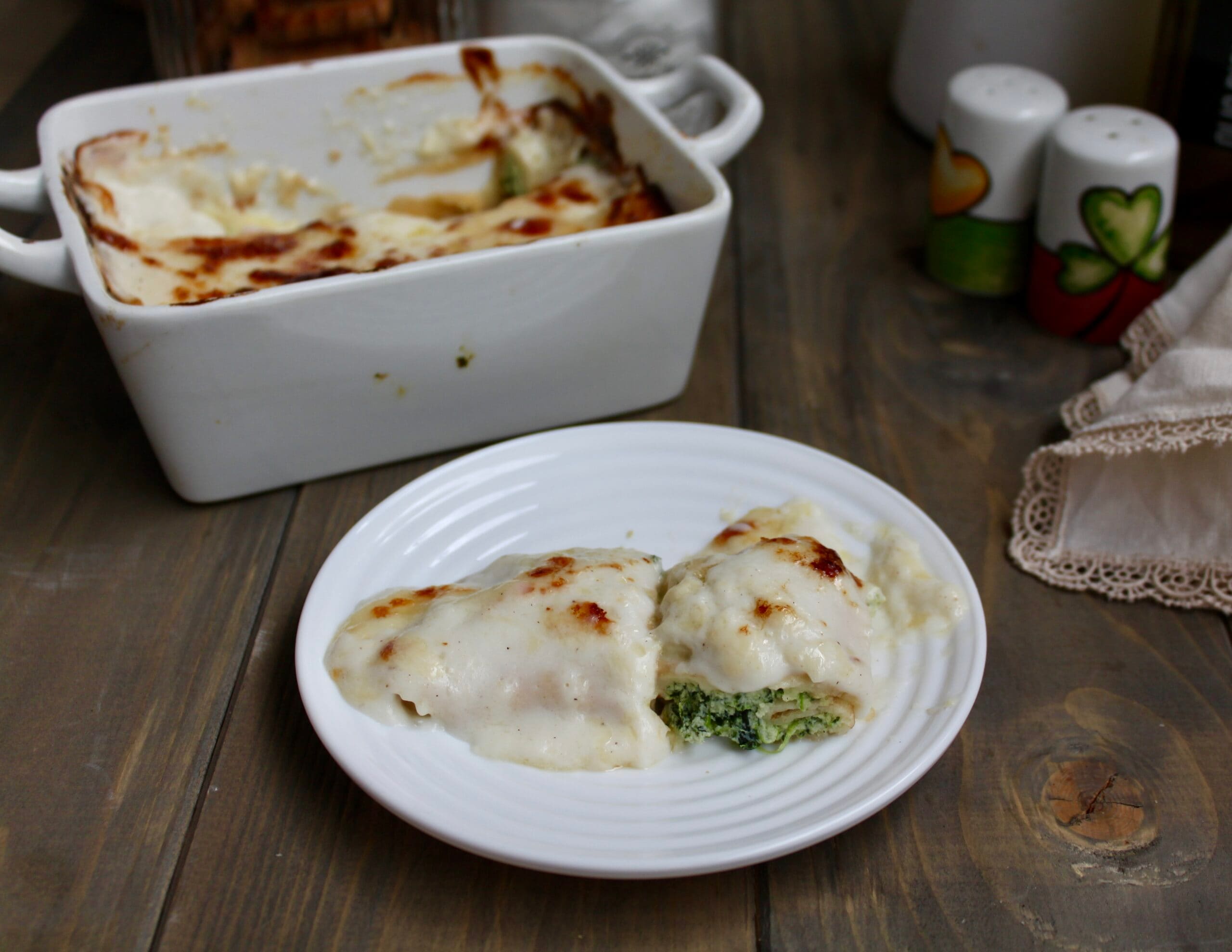 Crepes with Ricotta and Spinach