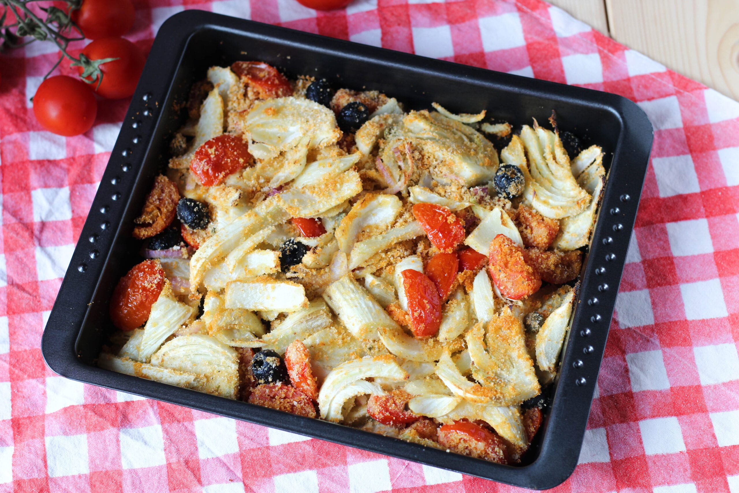 Mediterranean Baked Gratinated Fennel