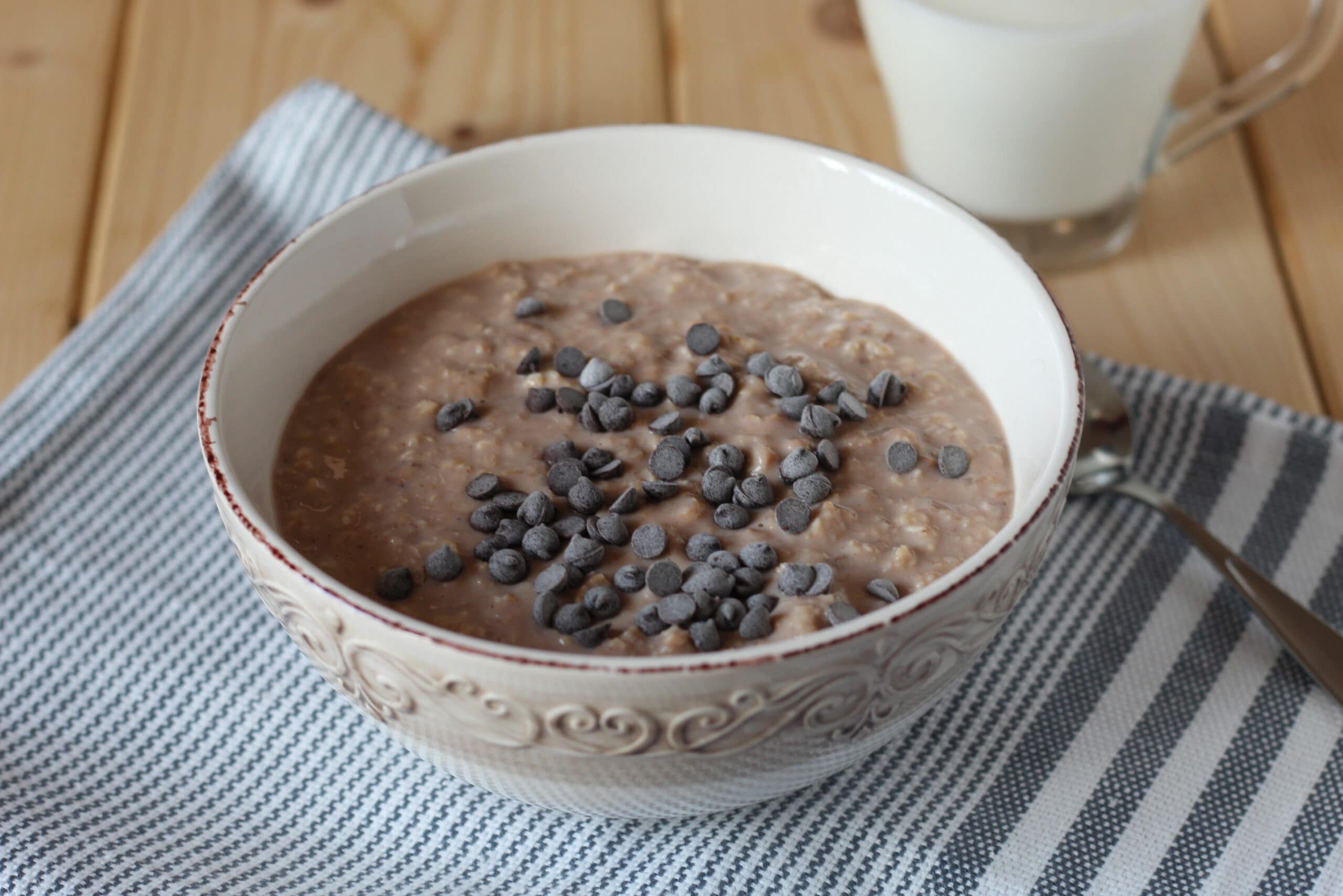Porridge with Banana and Cocoa