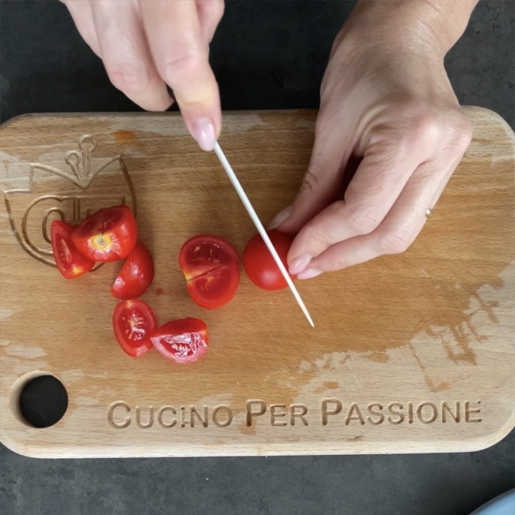 Lasagnas with carasau bread and vegetables