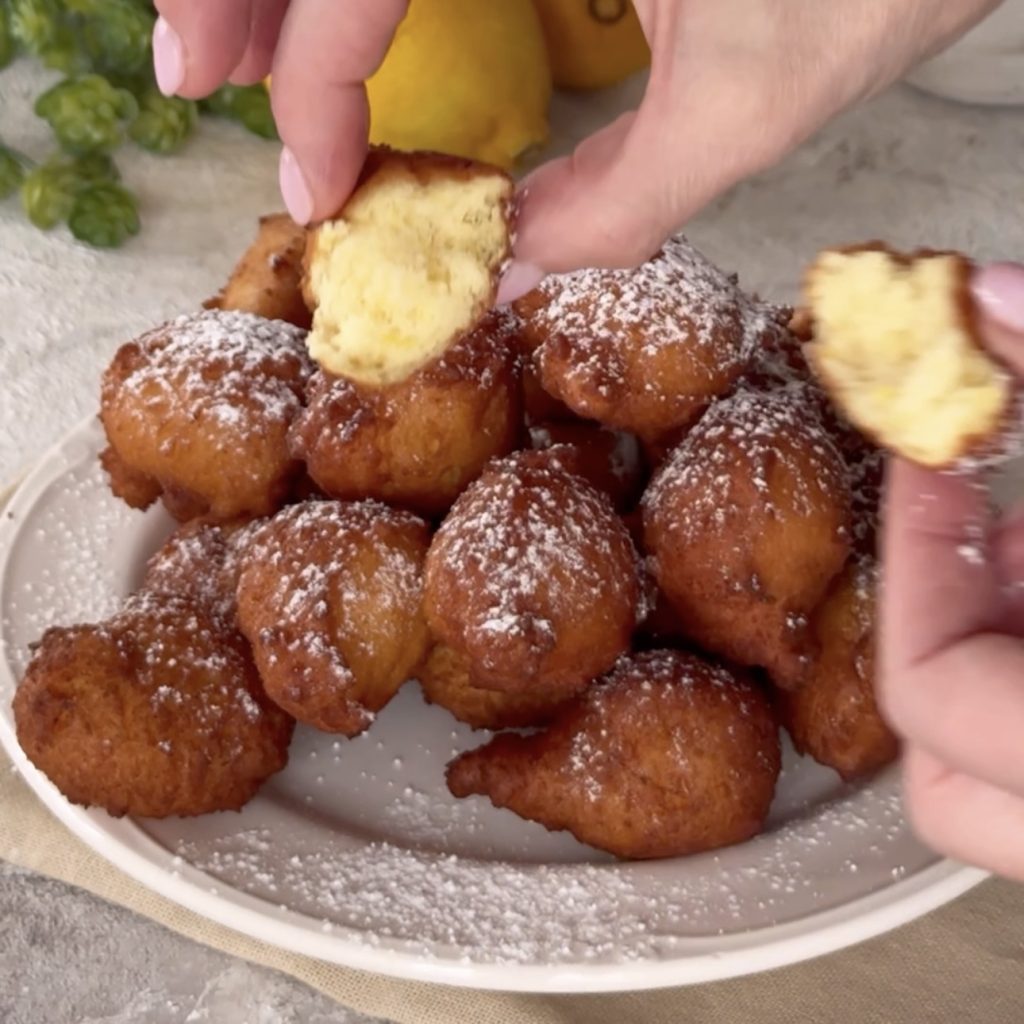 Lemon and Ricotta Fritters