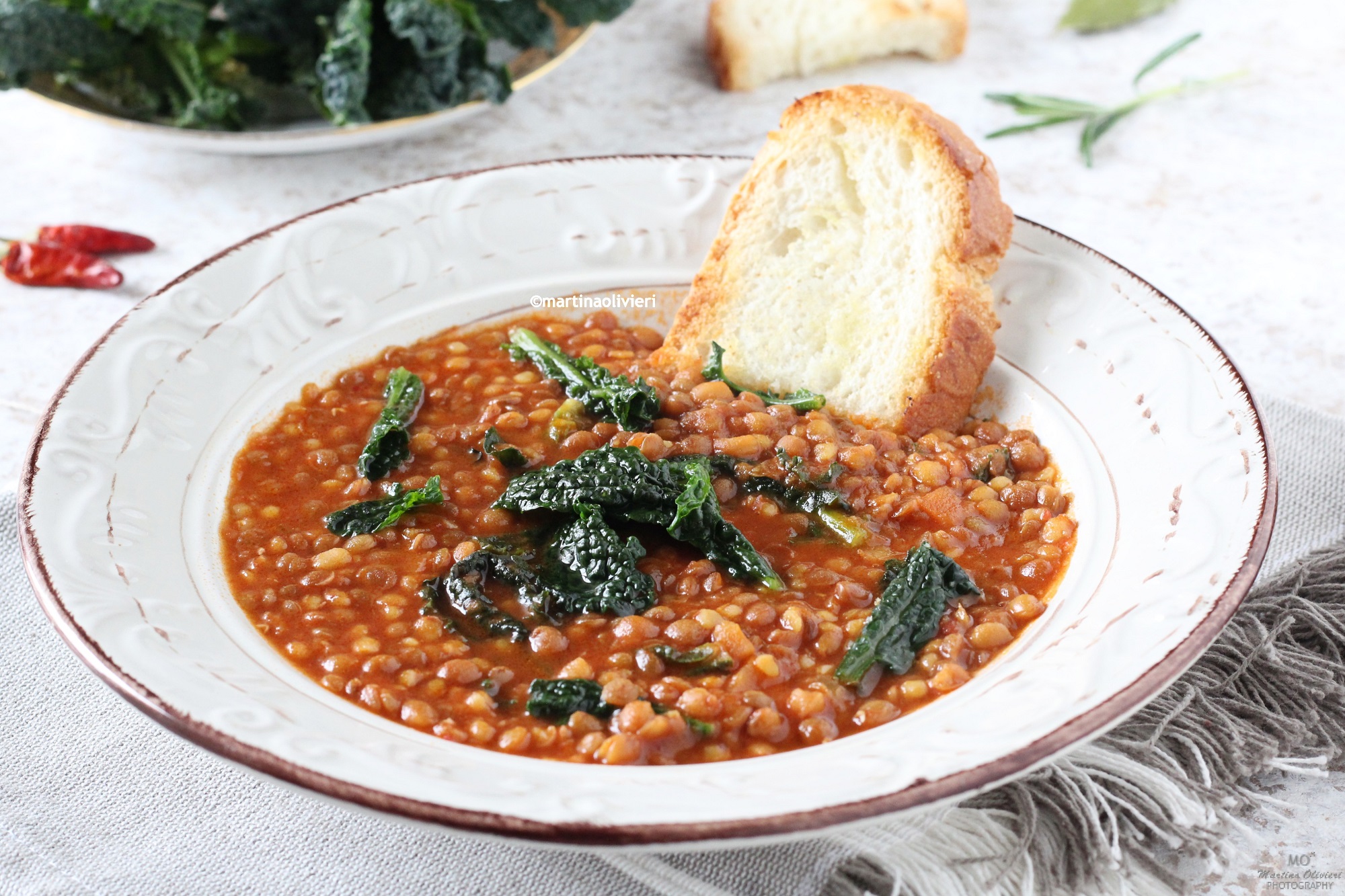 Lentil and Black Kale Soup