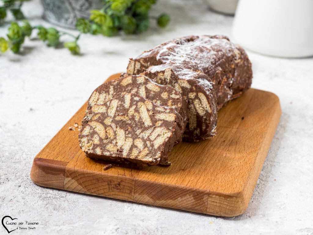 Light Chocolate Salami