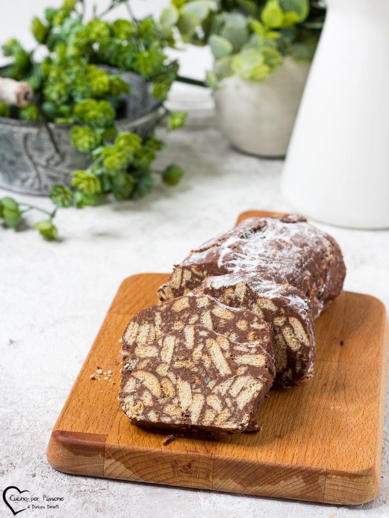 Light Chocolate Salami