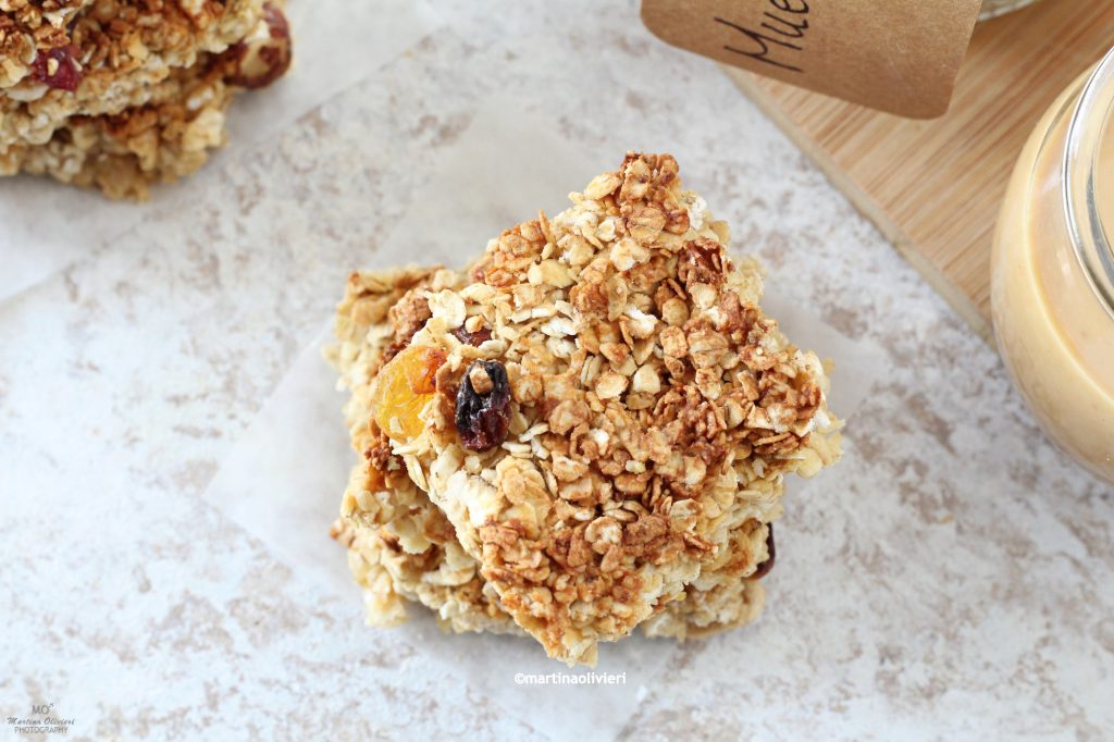 Oat and Dried Fruit Snack Bars
