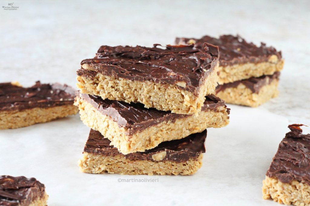 Oat and Peanut Butter Bars