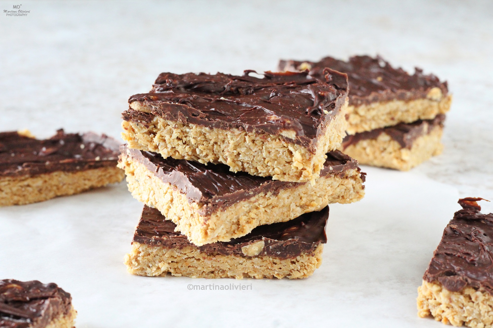 Oat and Peanut Butter Bars