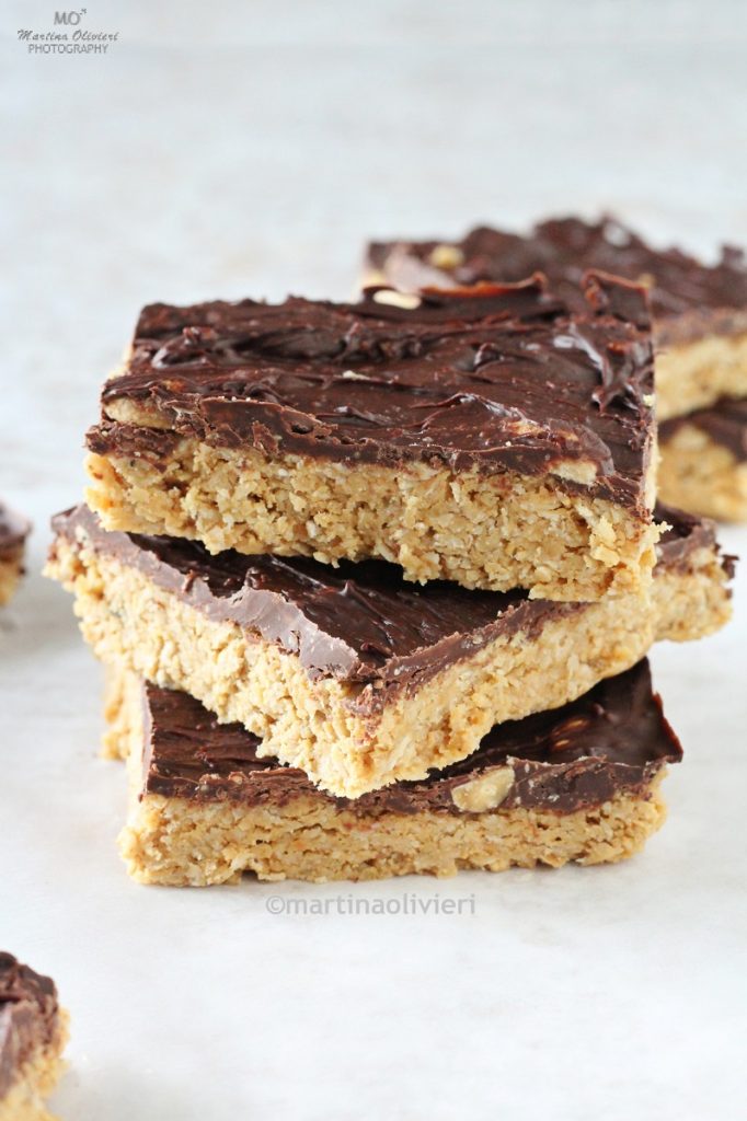 Oat and Peanut Butter Bars