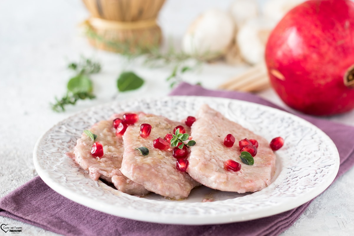 PORK LOIN WITH POMEGRANATE SAUCE