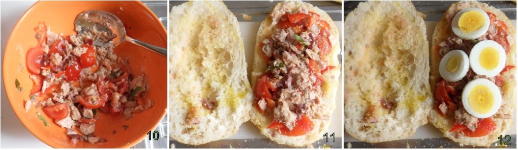 pan bagnat Niçoise recipe Provençal tuna sandwich rich sandwich for a lunch break