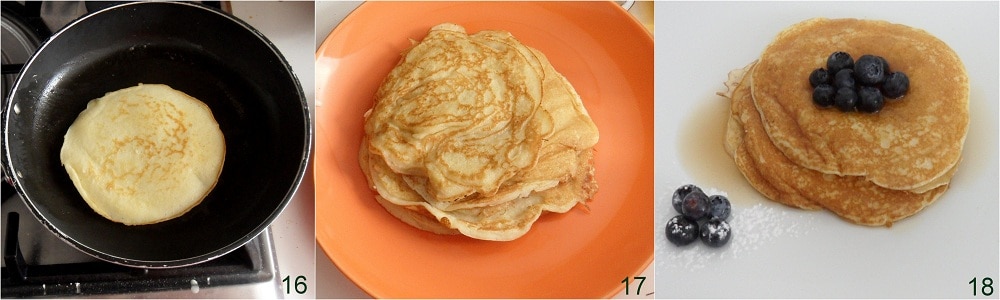 Pancakes American breakfast recipe il chicco di mais b 6
