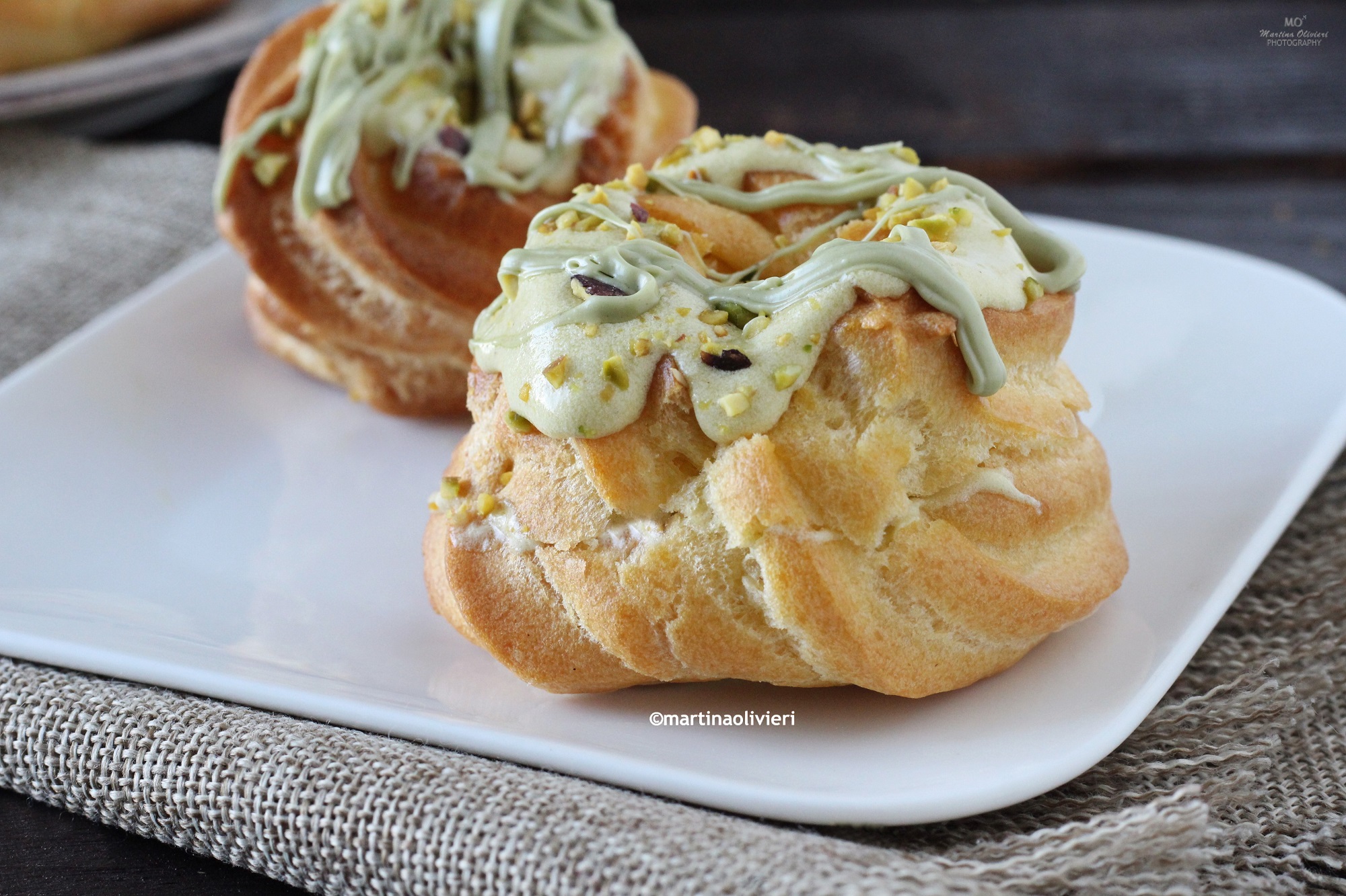 Pistachio Zeppole