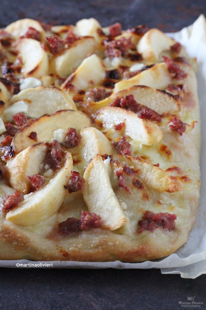 Pizza with Potatoes and Sausage