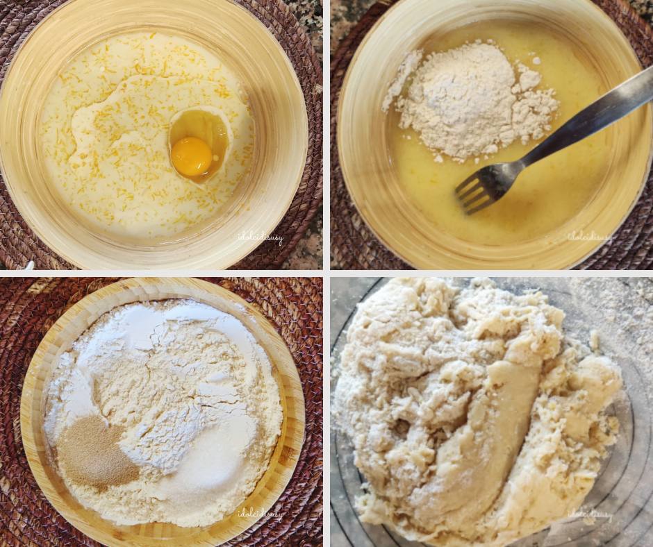 Ingredients and dough process: liquids, flours, and initial dough