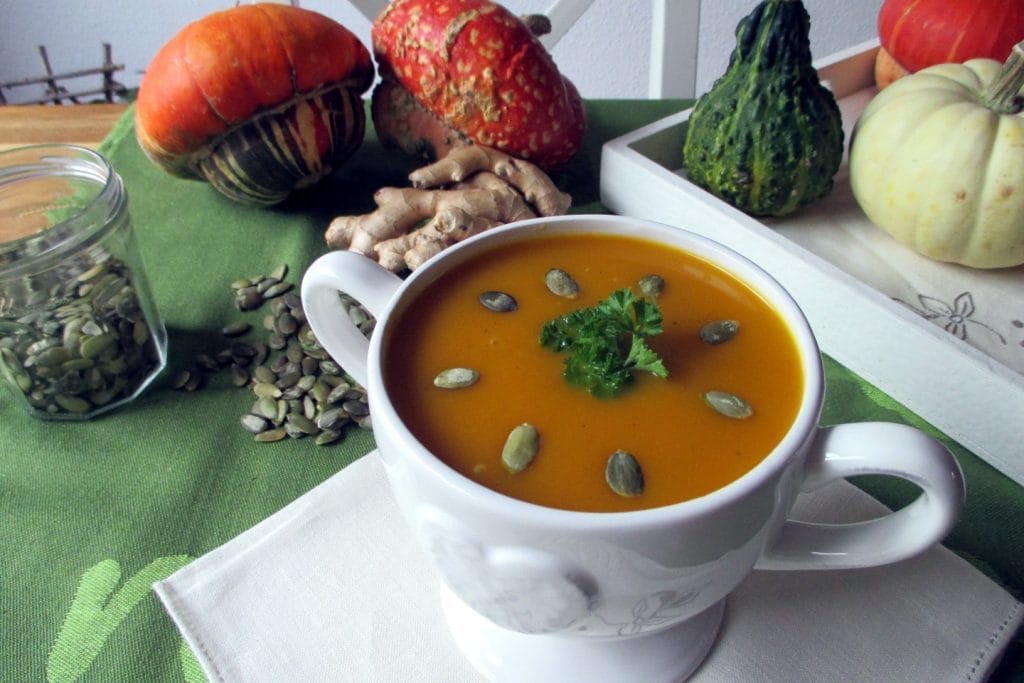 Pumpkin, Ginger, and Apple Soup, Mangia senza Pancia