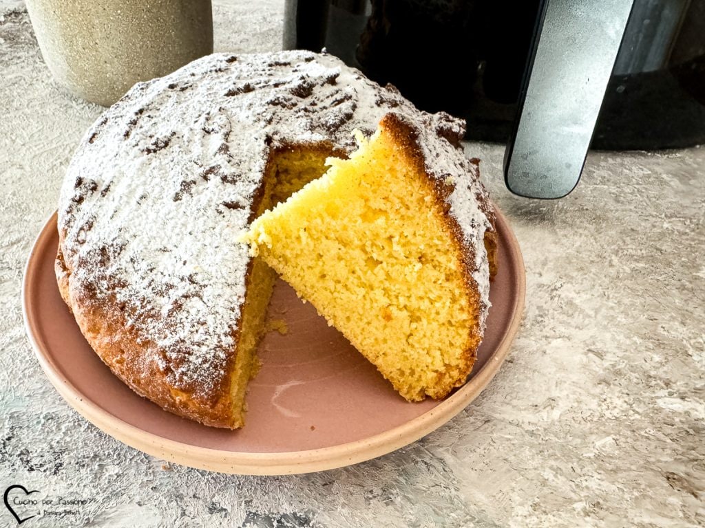 Ricotta cake in air fryer