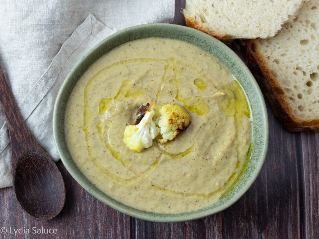 Roasted Cauliflower Soup