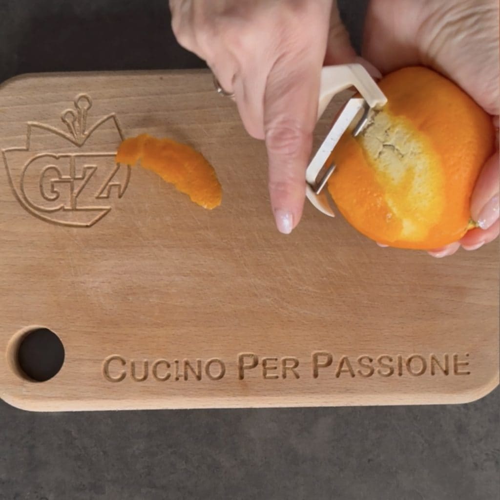 Salad with Belgian endive