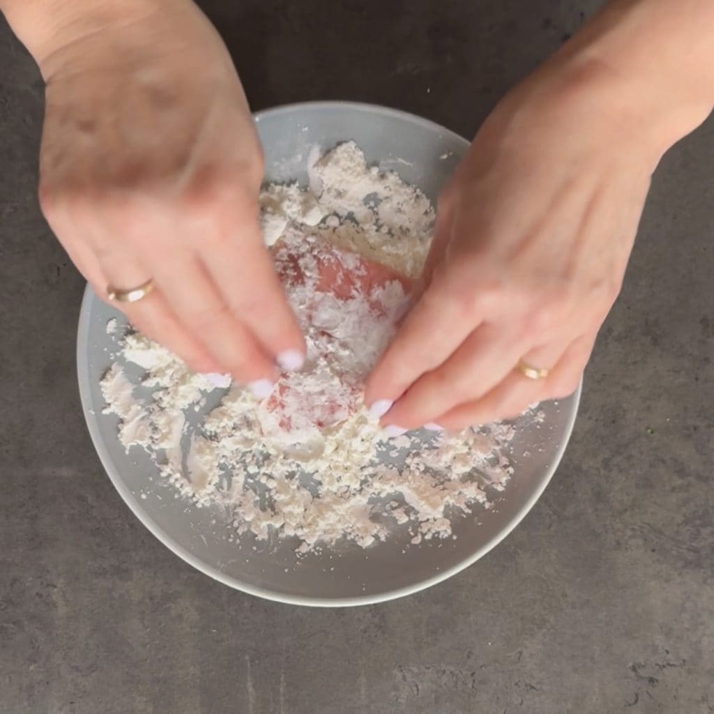 Scallops with artichokes