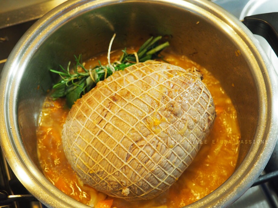 Simple roast with herb addition