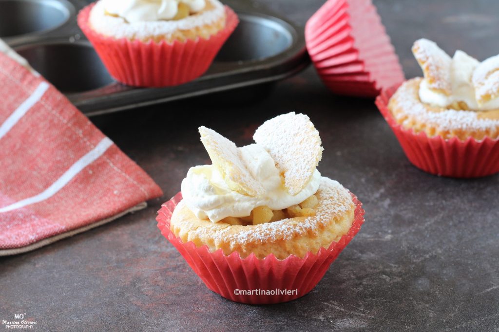 Spiced Apple Cupcake
