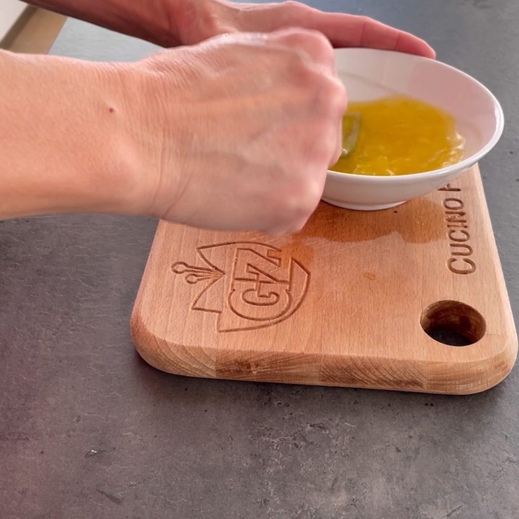 Squid and shrimp salad