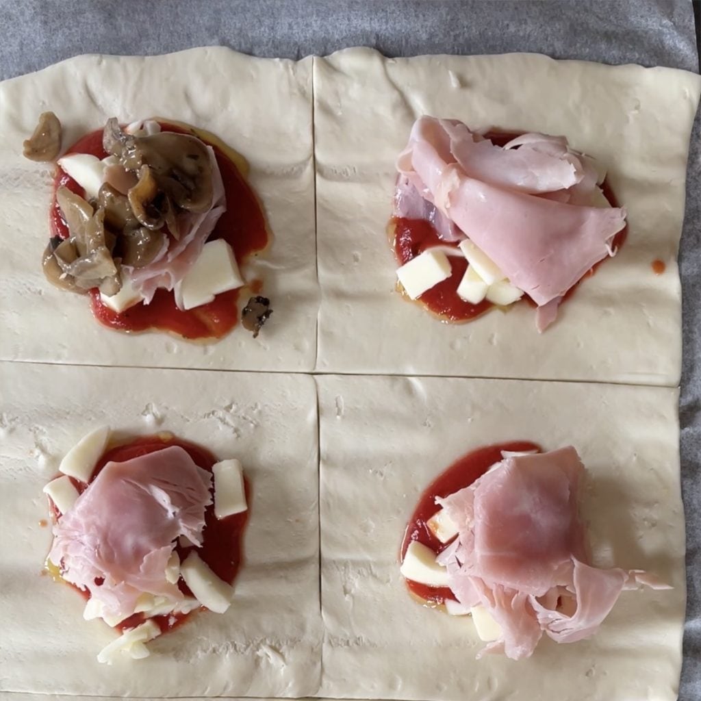 Stuffed Pizza Pockets