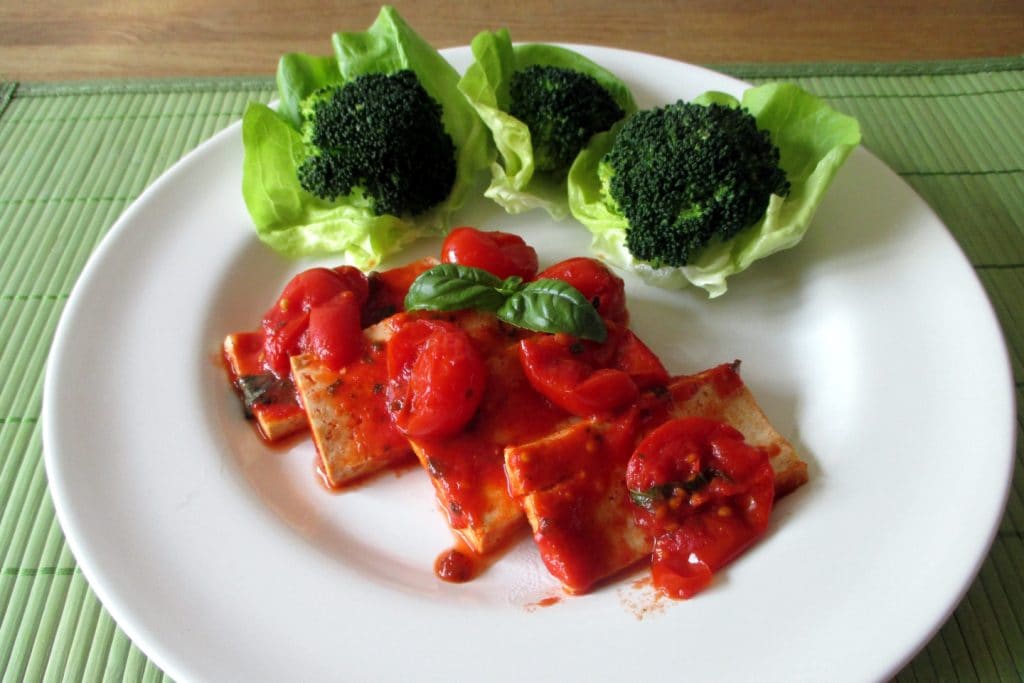 Tofu Pizzaiola, Eat Without Belly