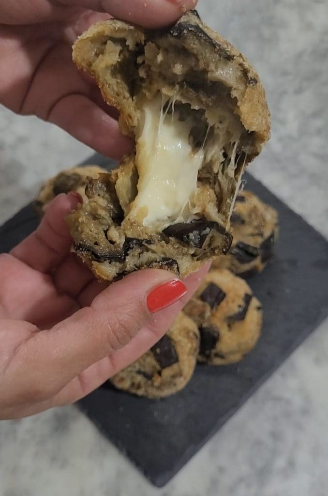 Eggplant Meatballs in Air Fryer