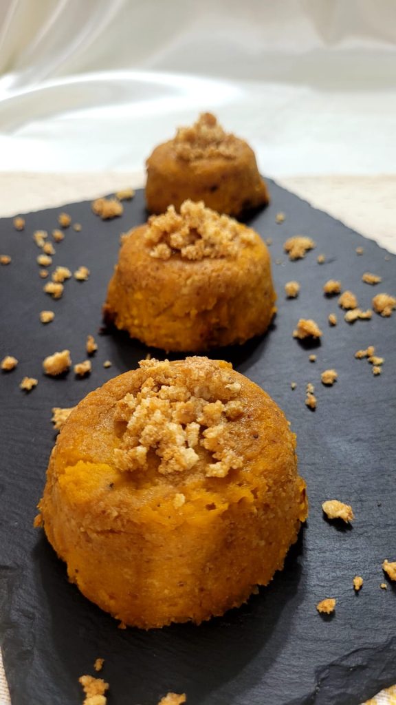 Pumpkin and Taleggio Flan in Air Fryer