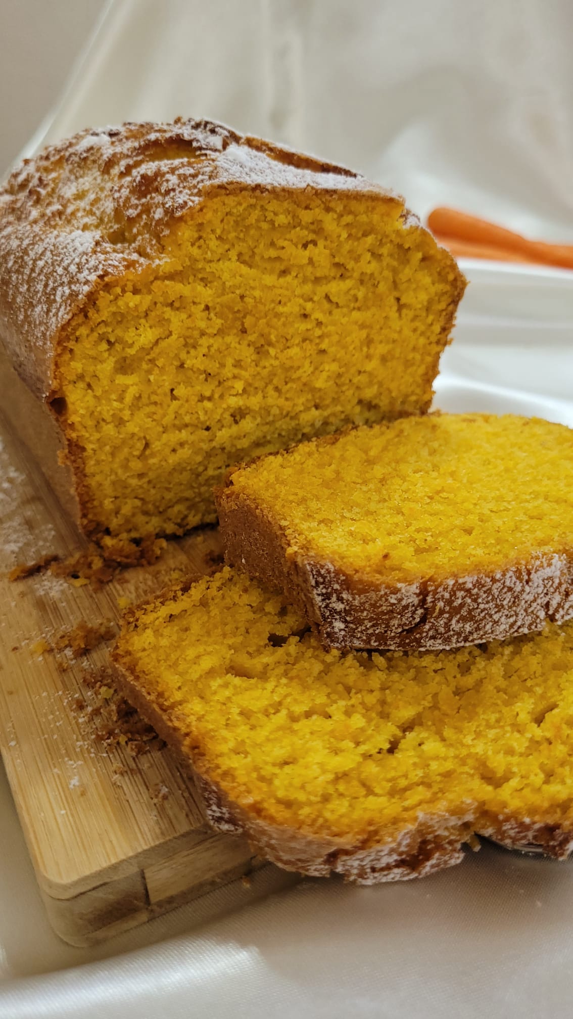 Carrot Loaf Cake in Air Fryer