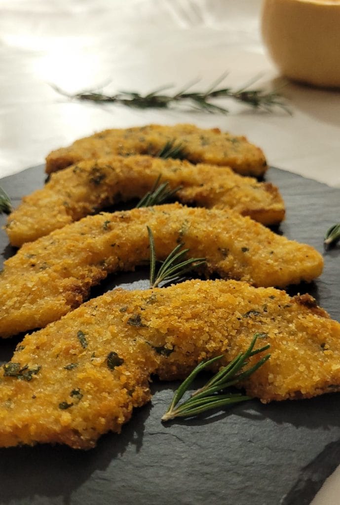 Breaded Pumpkin in Air Fryer