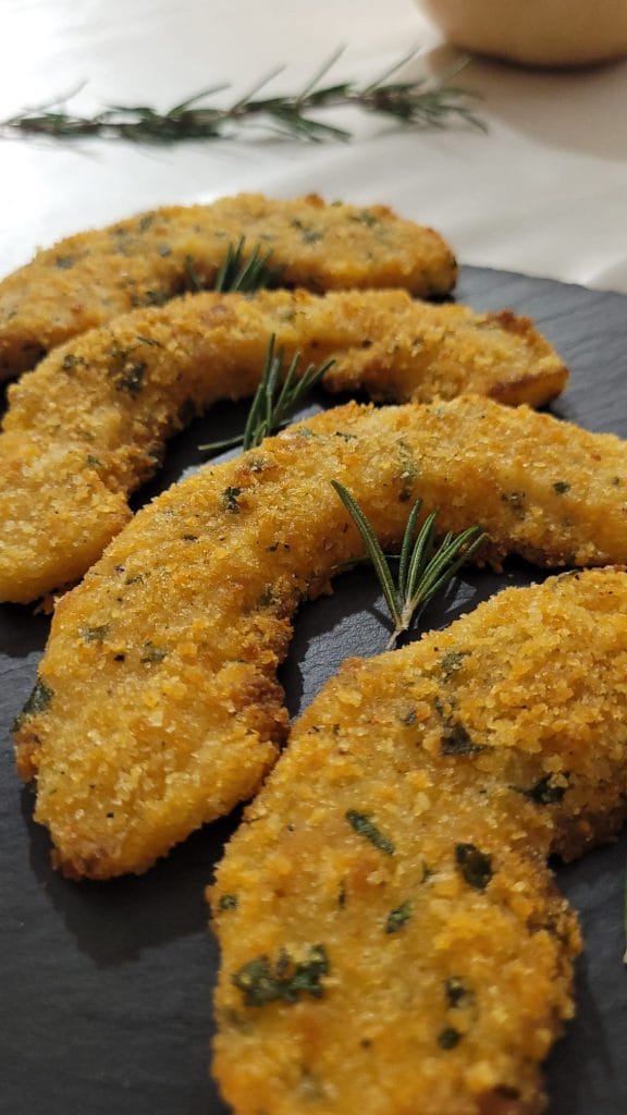 Breaded Pumpkin in Air Fryer
