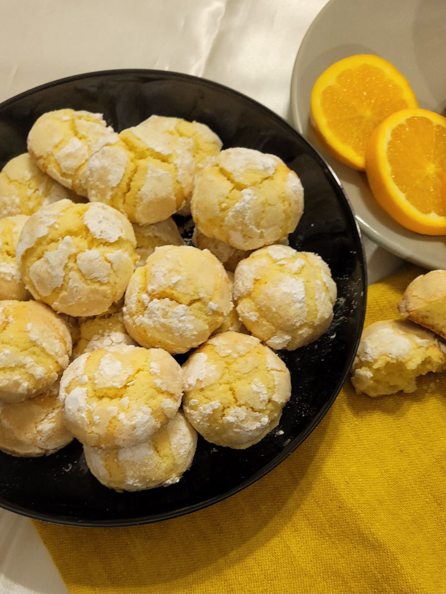 Soft Orange Cookies in Air Fryer