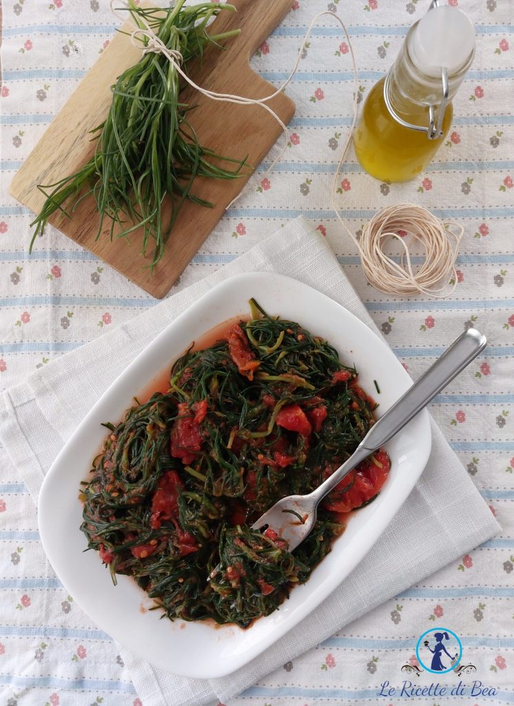 monk's beard with tomato