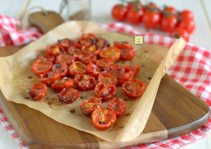 Air Fryer Confit Cherry Tomatoes