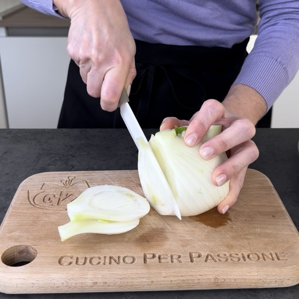 air fryer gratinated fennels