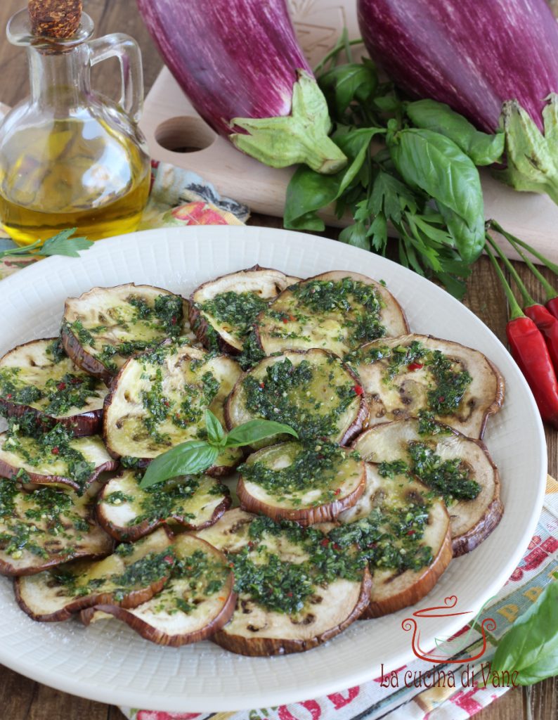 air fryer grilled eggplants