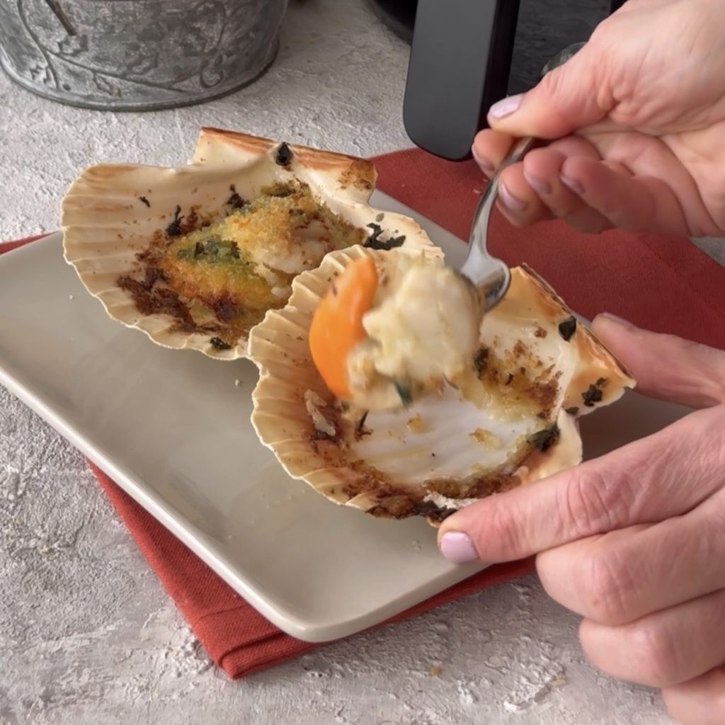 Air Fryer Scallops