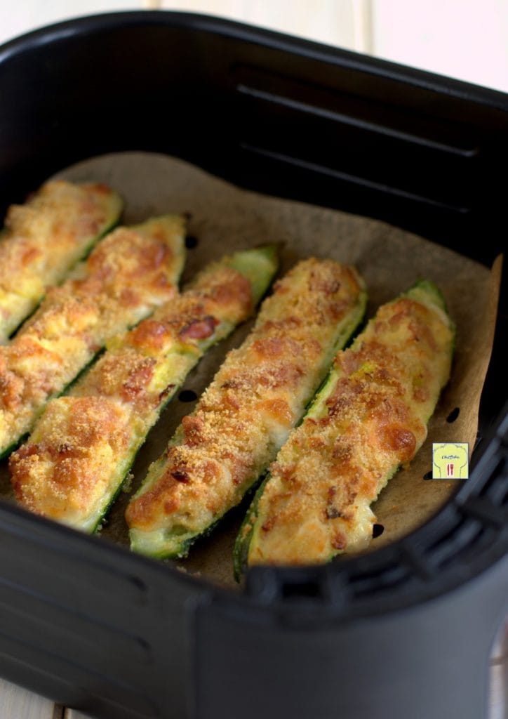 air fryer stuffed zucchini gp