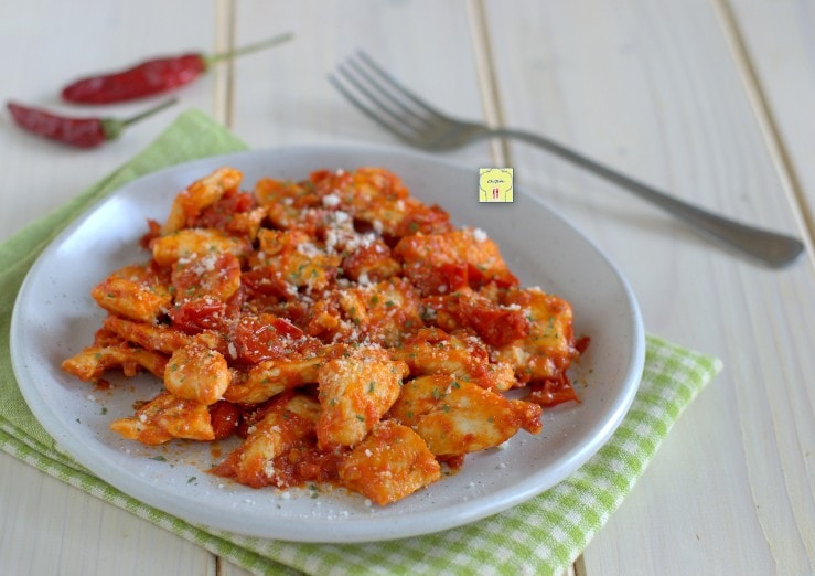 Arrabbiata Chicken Bites