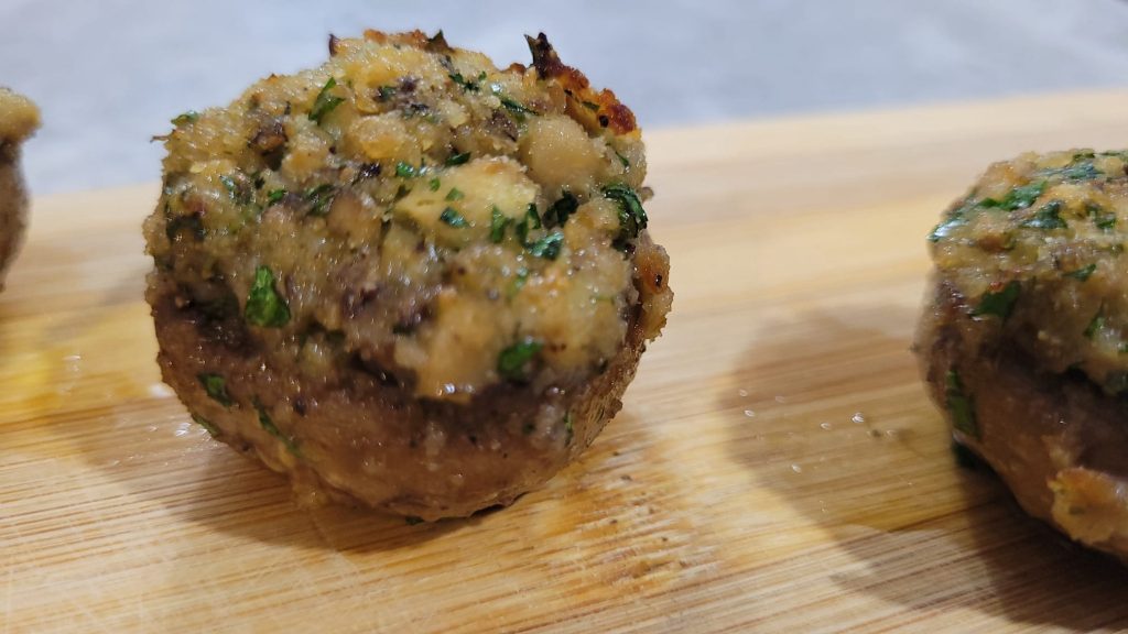 Stuffed Mushrooms in Air Fryer