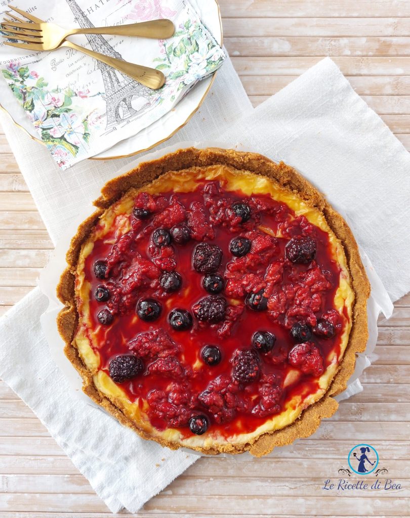 baked cheese dessert