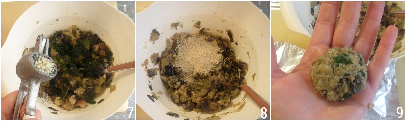 baked eggplant meatballs vegetarian recipe eggless vegan with yogurt sauce il chicco di mais 1 make dough