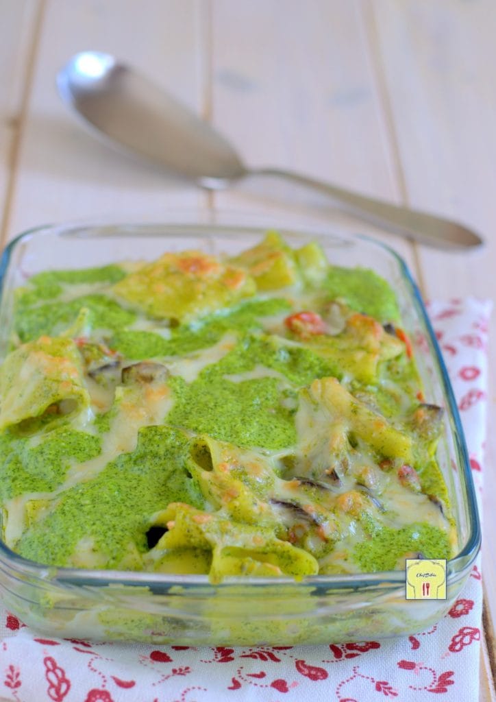 baked paccheri with eggplants and cherry tomatoes gp