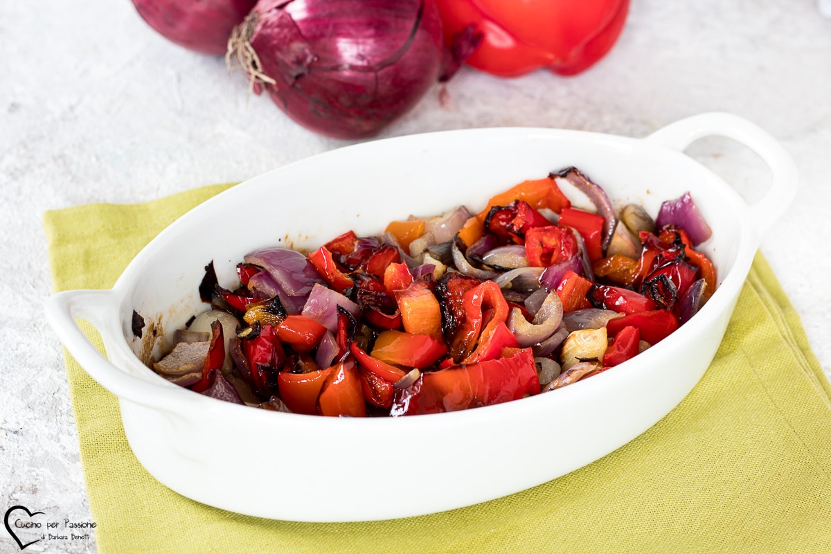 BELL PEPPERS AND ONIONS IN AIR FRYER