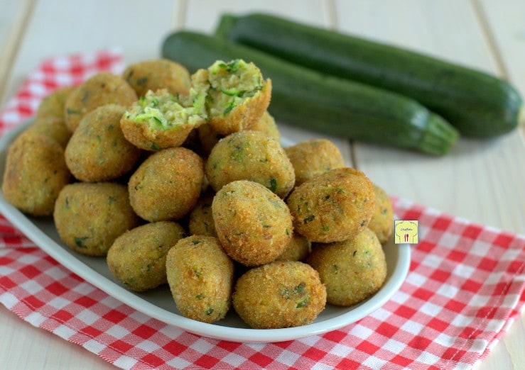 Bread and Zucchini Balls