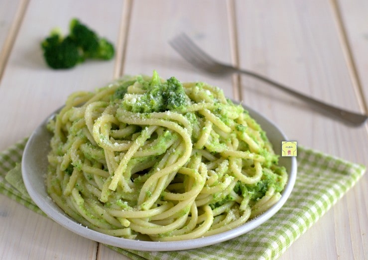 Bucatini with Broccoli and Pecorino